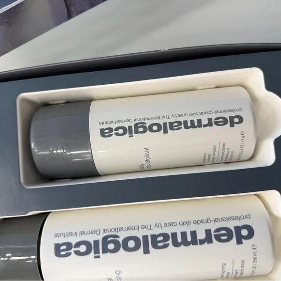Dermalogica Let It Glow Skincare Trio - White and Black Packaging
